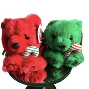 Swibco Puffkins Collection Christmas Bears JINGLES JANGLES Limited Edition.